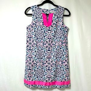 Vineyard Vines pink and blue girls dress size 14 w3261000